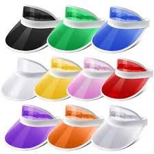 Plastic Sun Visor Hats