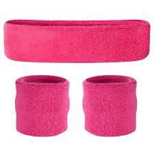 3pcs Headband &amp; Sweatband Set