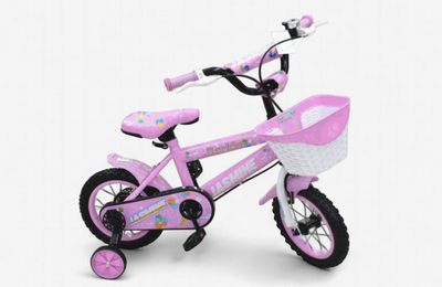 12" Jasmine Bicycle  (Light Pink)