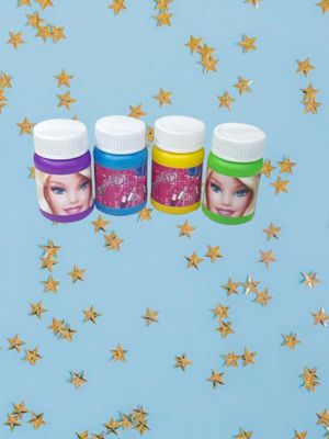 4pcs 1oz Barbie Bubbles Favors