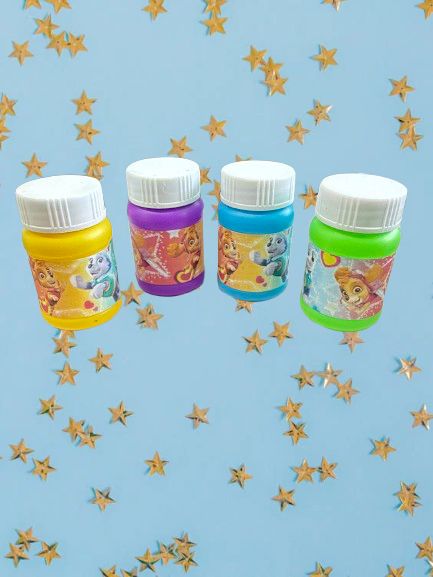 4pcs 1oz Paw Patrol (Girl) Bubbles Favors