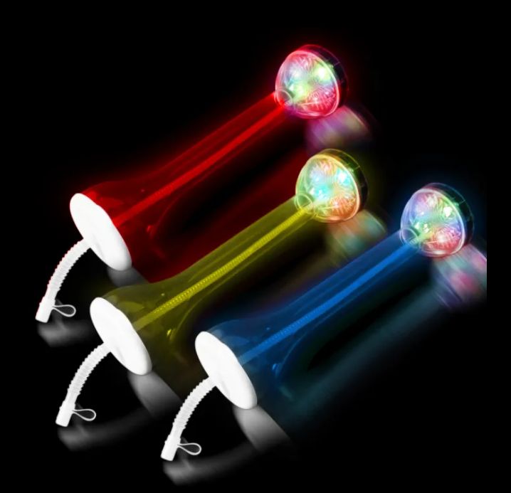 13.50" Flashing Plastic Yard Glass