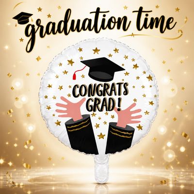 18" Congrats Grad Foil Balloon