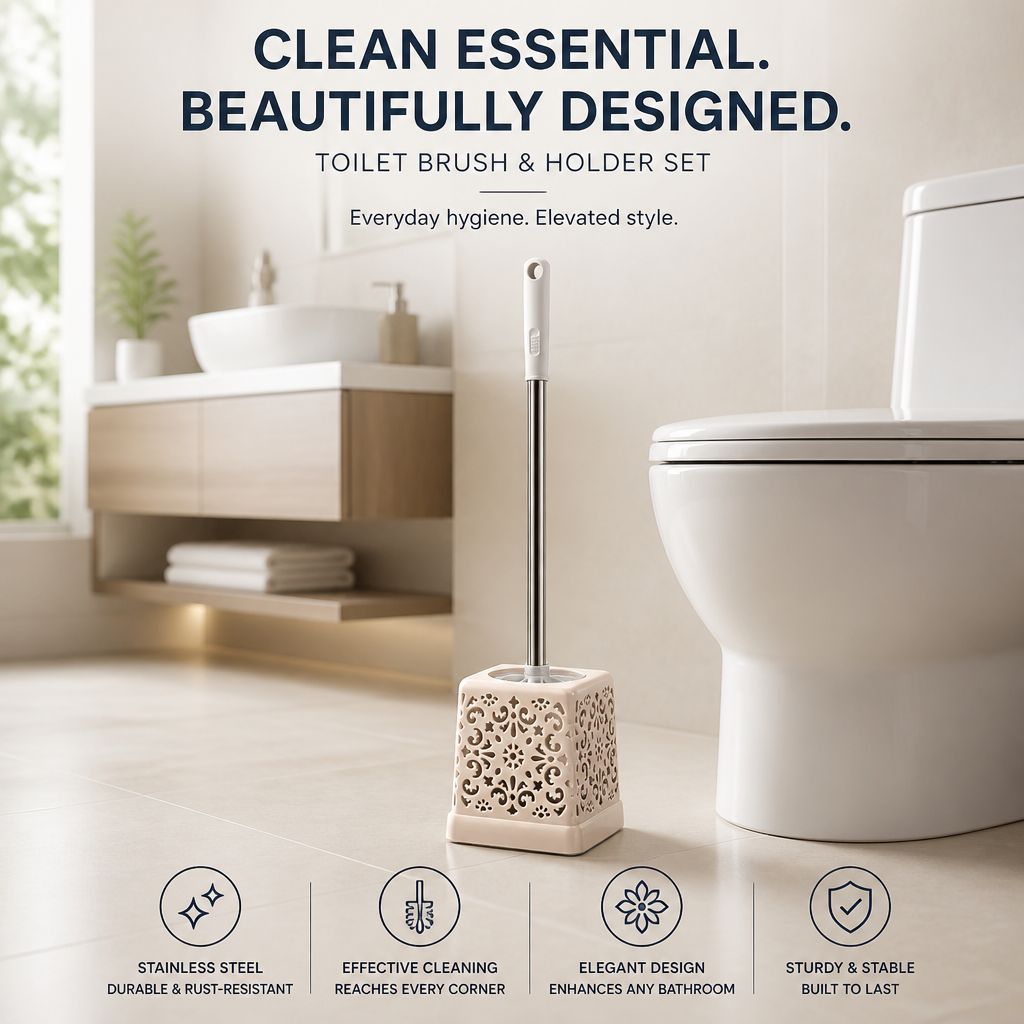 Toilet Brush Set