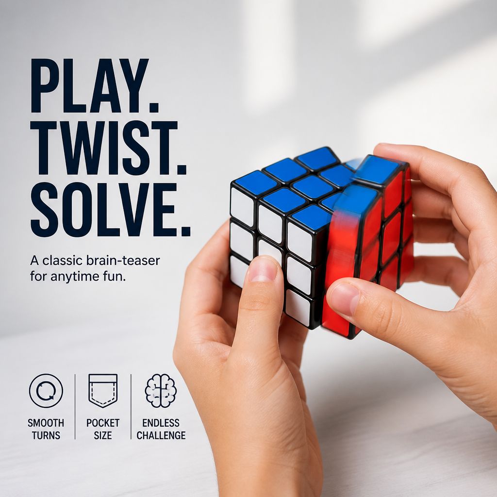 5x5cm Mini Rubix Cube