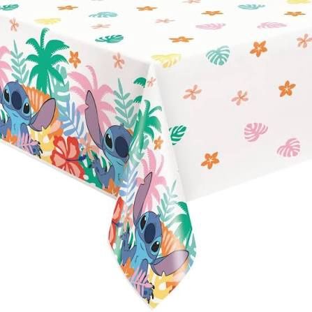 Stitch  Plastic Tablecover 54" x 84"
