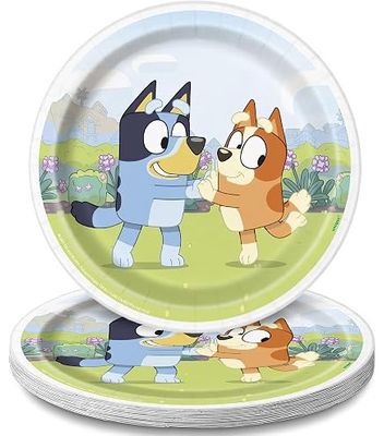Bluey 8 9" Plates