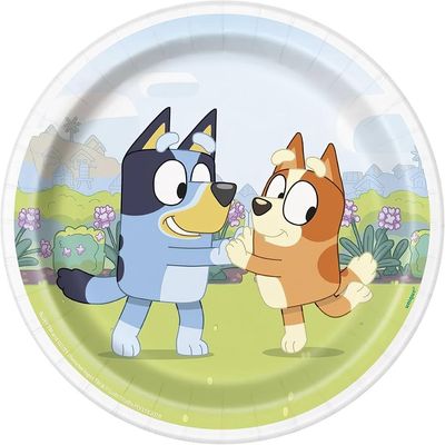 Bluey 8 7" Plates