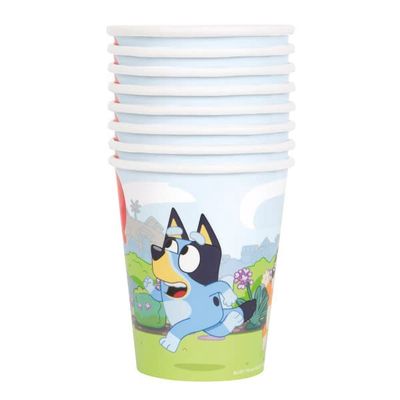 Bluey 8 9oz Paper Cups