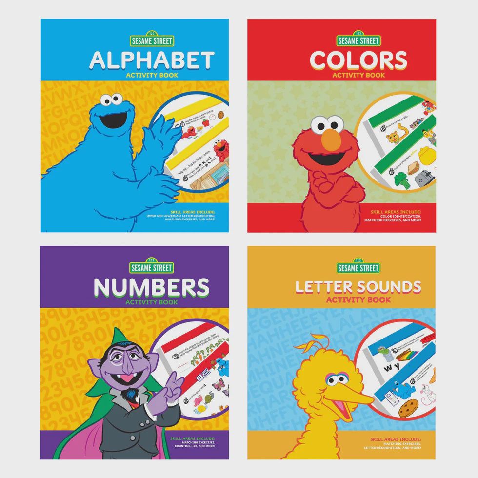 Sesame Street Workbooks
