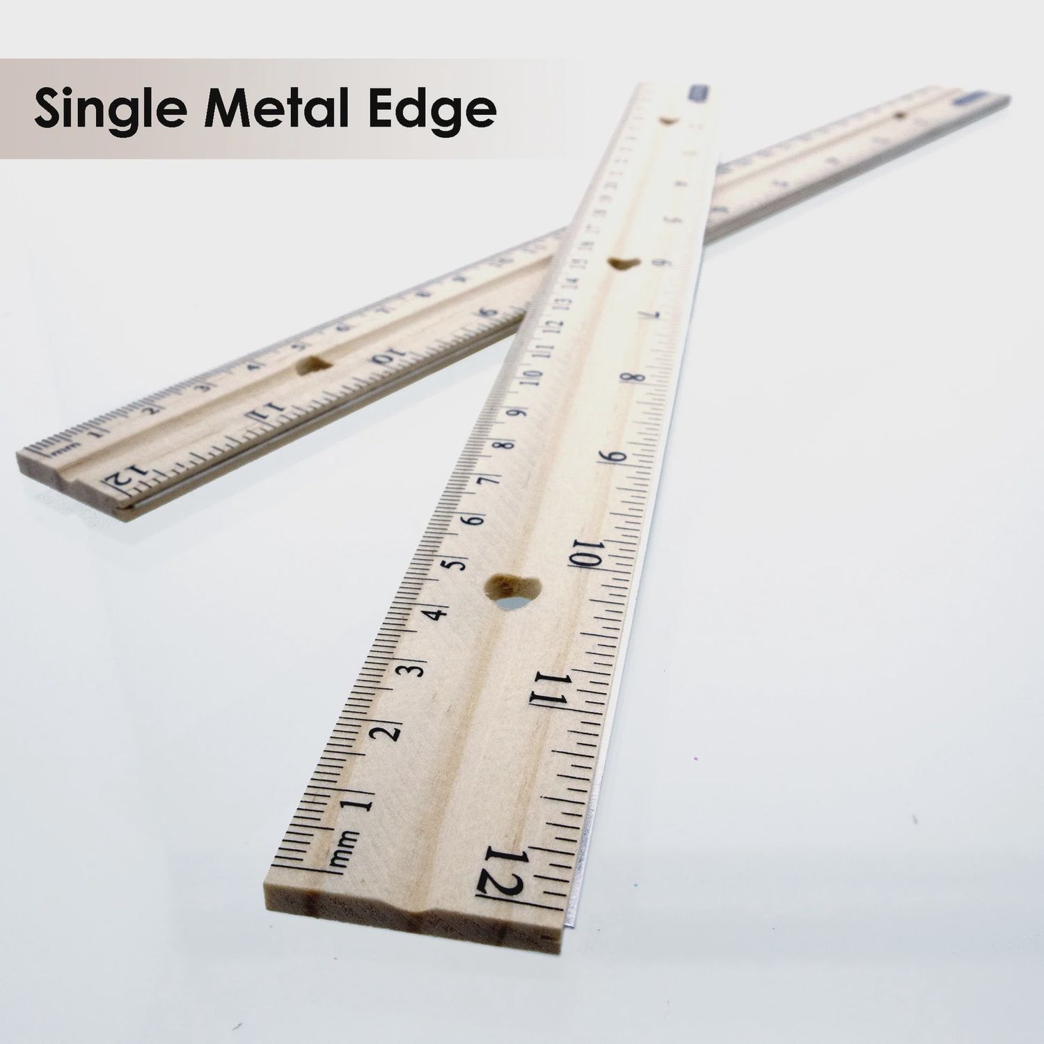 12" Wooden Ruler