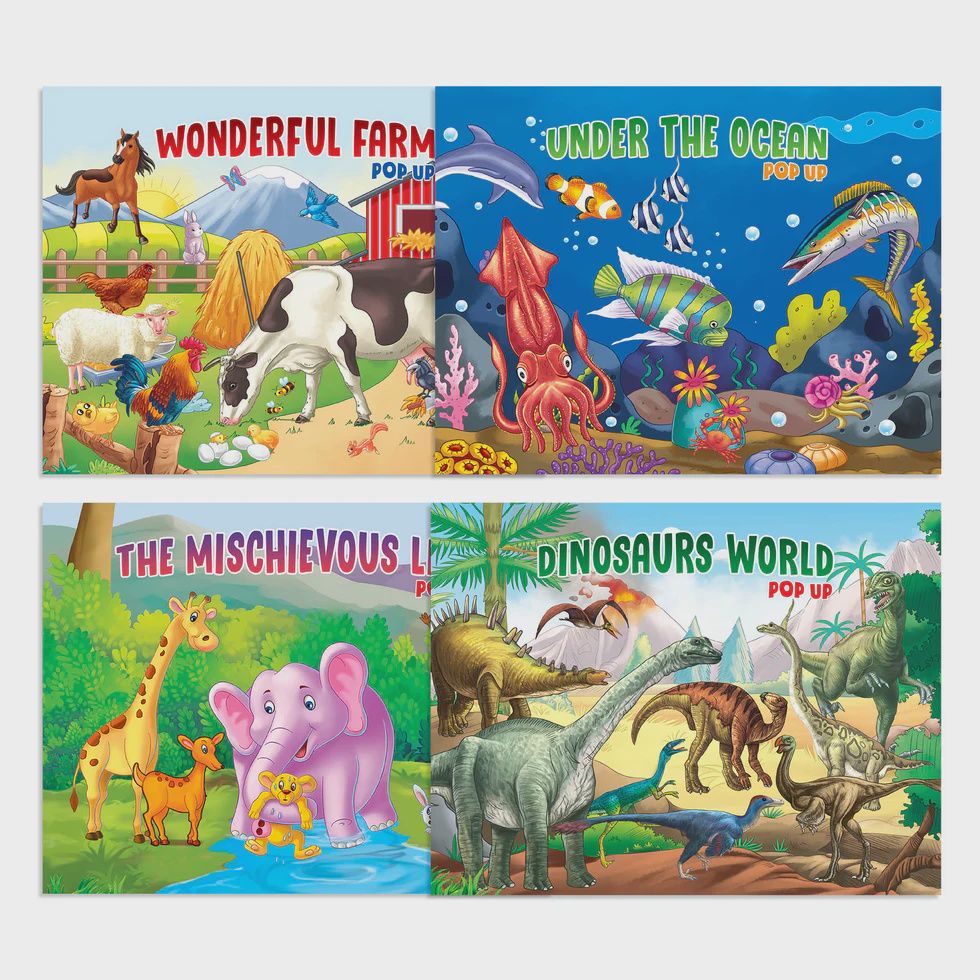 Pop-Up Animal Book