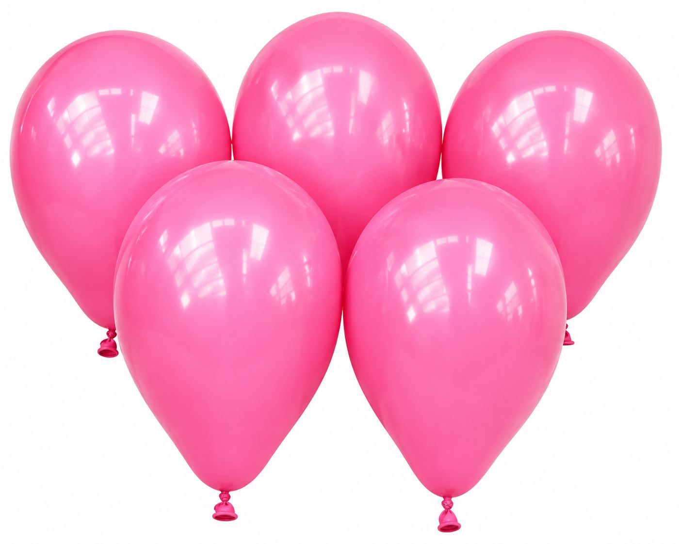 50pcs 12" Hot Pink Balloons