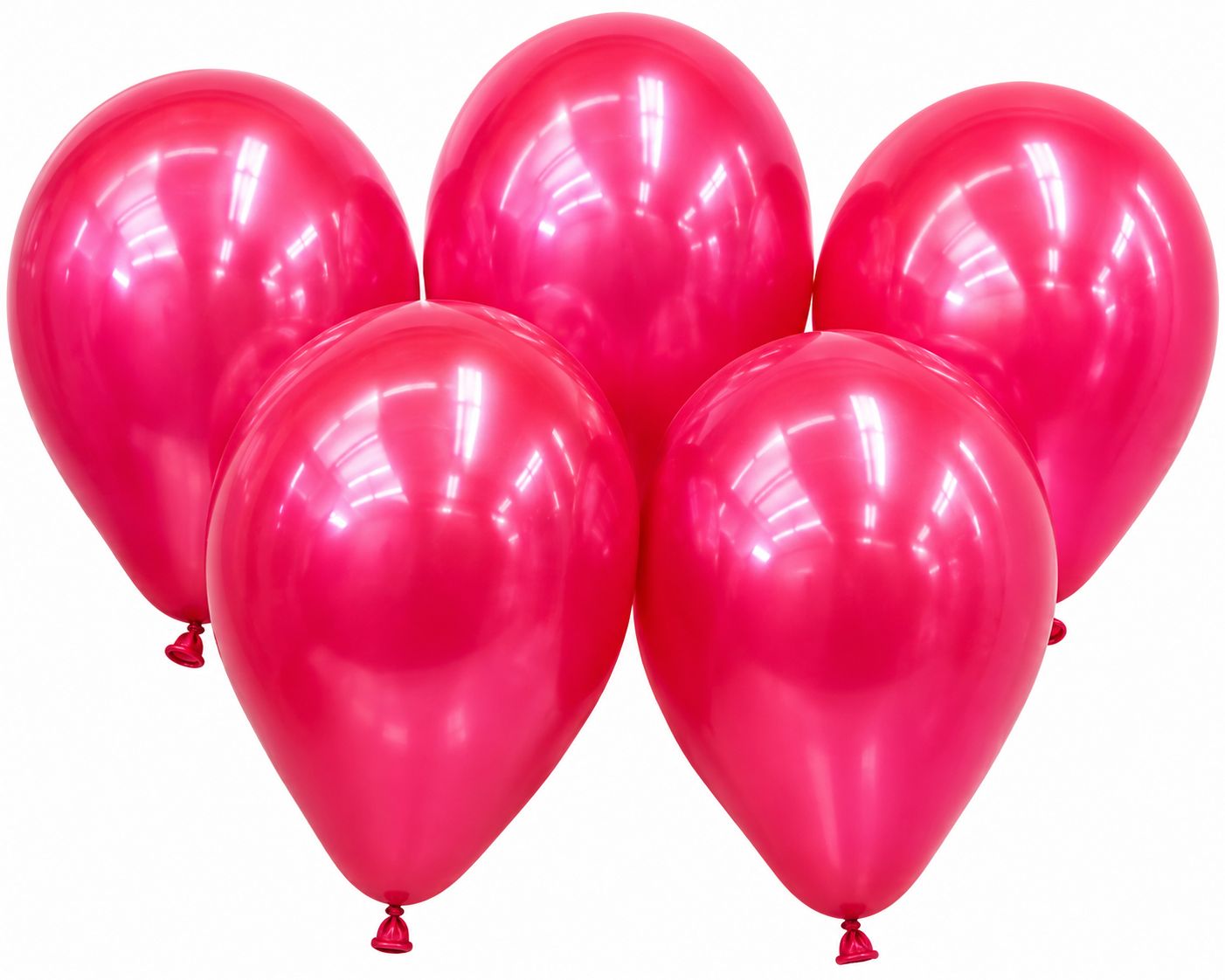 50pcs 12" Fuschia Balloons