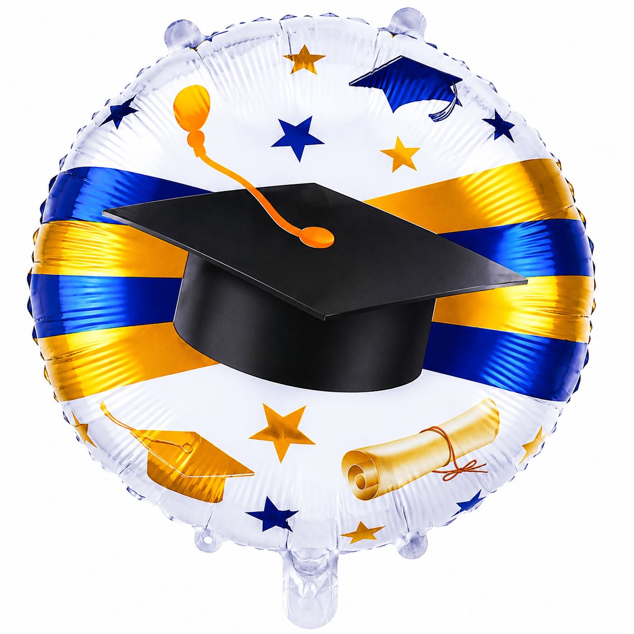 18" Grad with Cap Foil Balloon