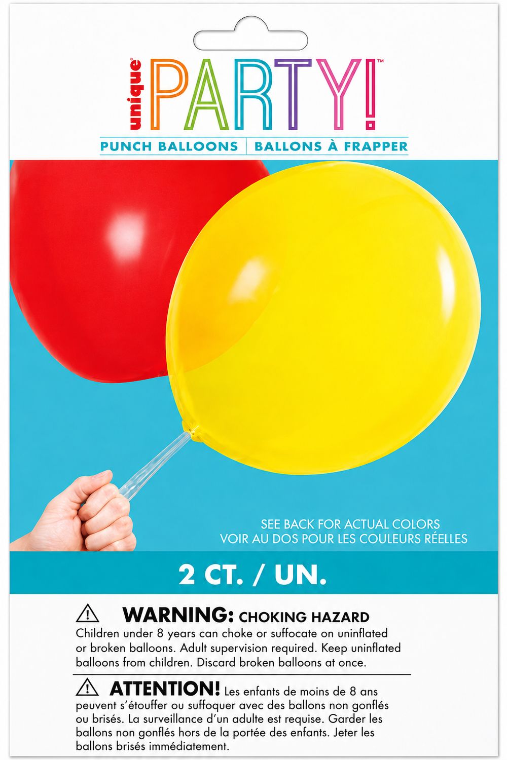 2pcs Punch Balloons