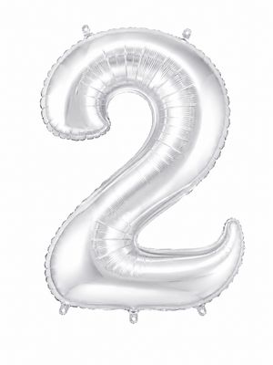 40" Number Balloon Foil Balloon (Colors &amp; Numbers Vary)