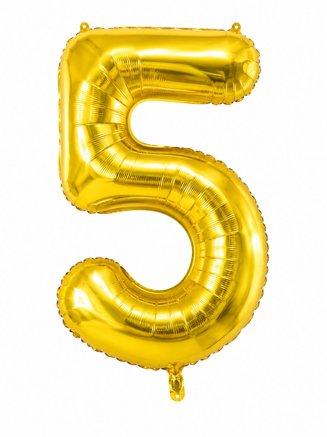 40" Number 5 Balloon (Gold) Foil Balloon