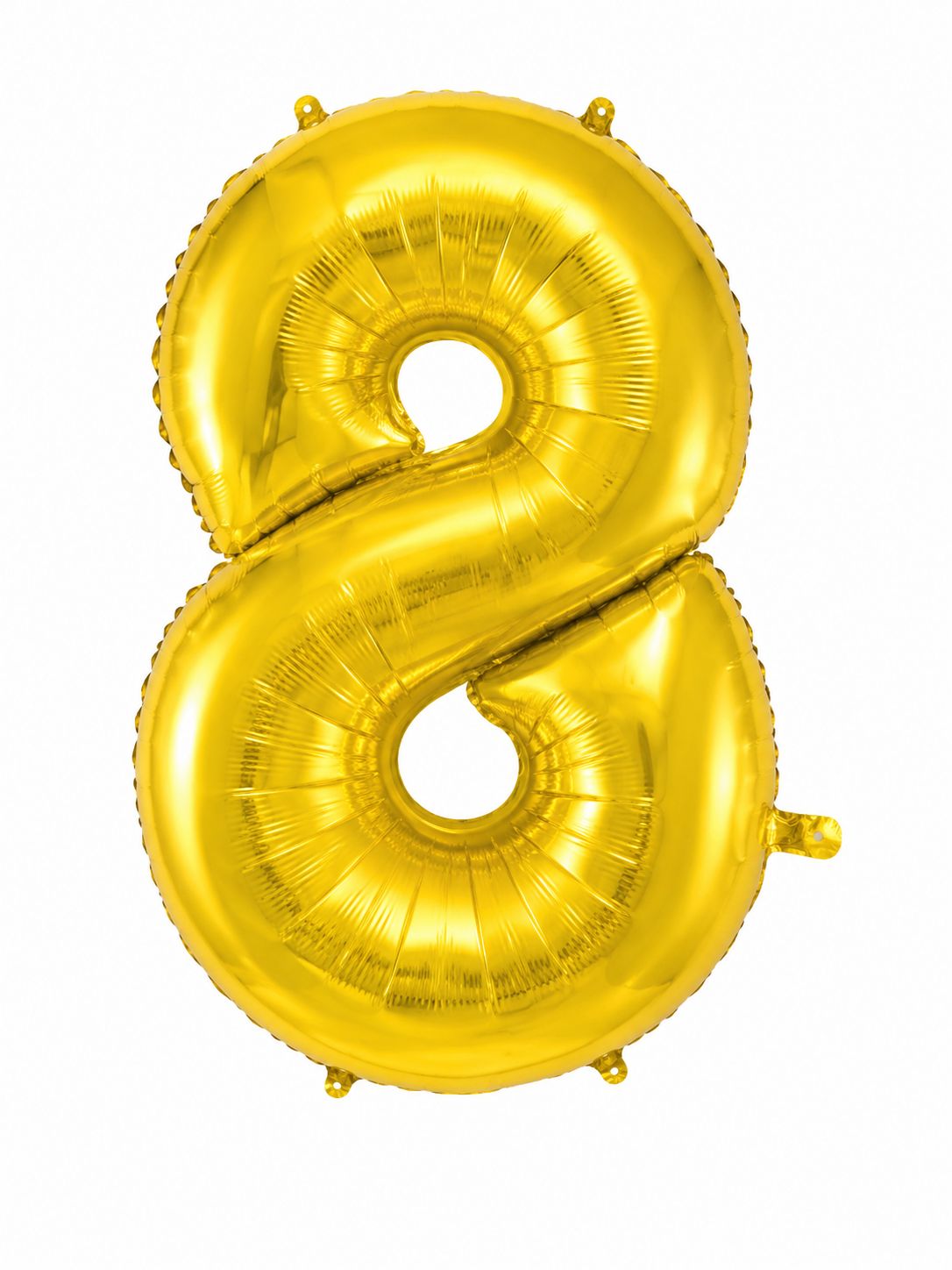 45" Number 8 Balloon (Gold) Foil Balloon