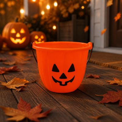 7"Hx21"Circum Halloween Bucket