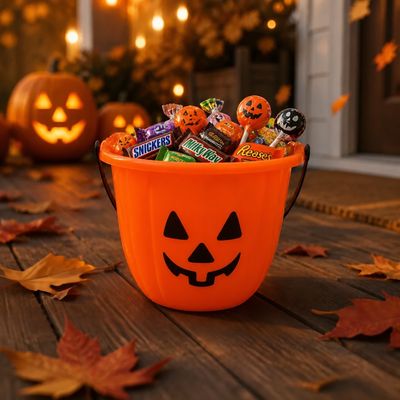 7"Hx21"Circum Halloween Bucket