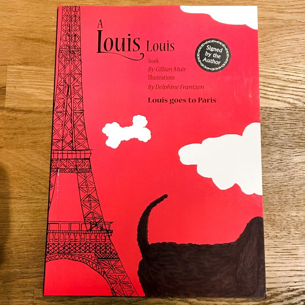 &#39;Louis Goes To Paris&#39; Signed Book