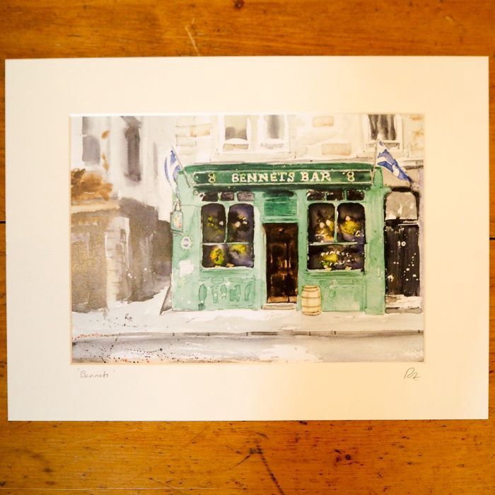 Bennets Bar Print