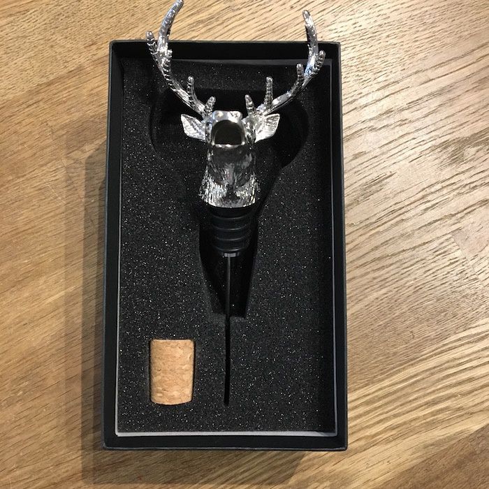 Wine Bottle Pourer - Stag