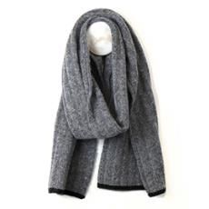 Men's Rib Knit Scarf