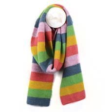 Striped Knitted Scarf