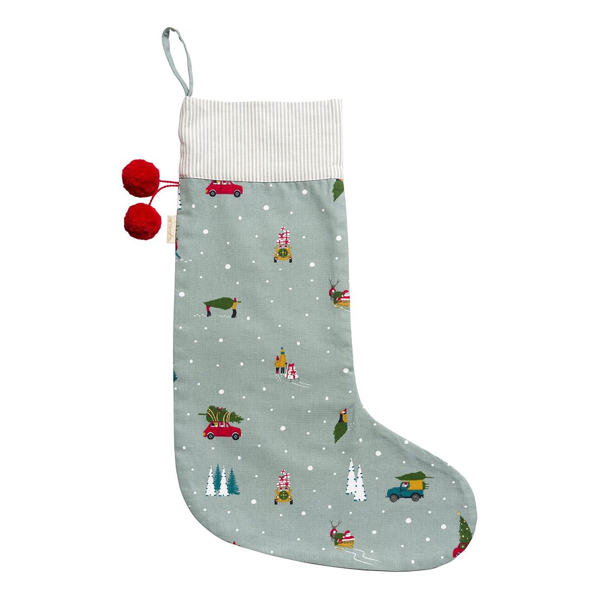 Sophie Allport Christmas Stocking, Style: Home for Christmas