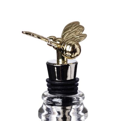 Bottle Stopper- Gold Bee