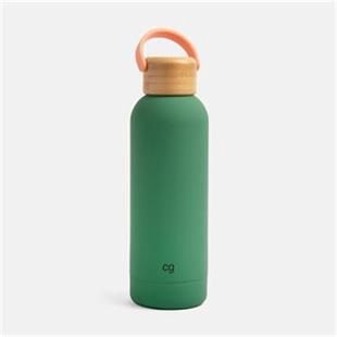 Green Metal Water Bottle