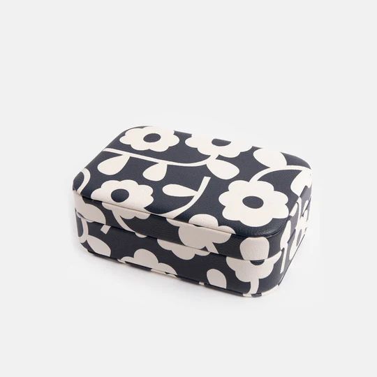 Charcoal Mono Flower Range, type: Jewellery Box