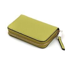 Pu Mini Purse, Colour: Lime Green