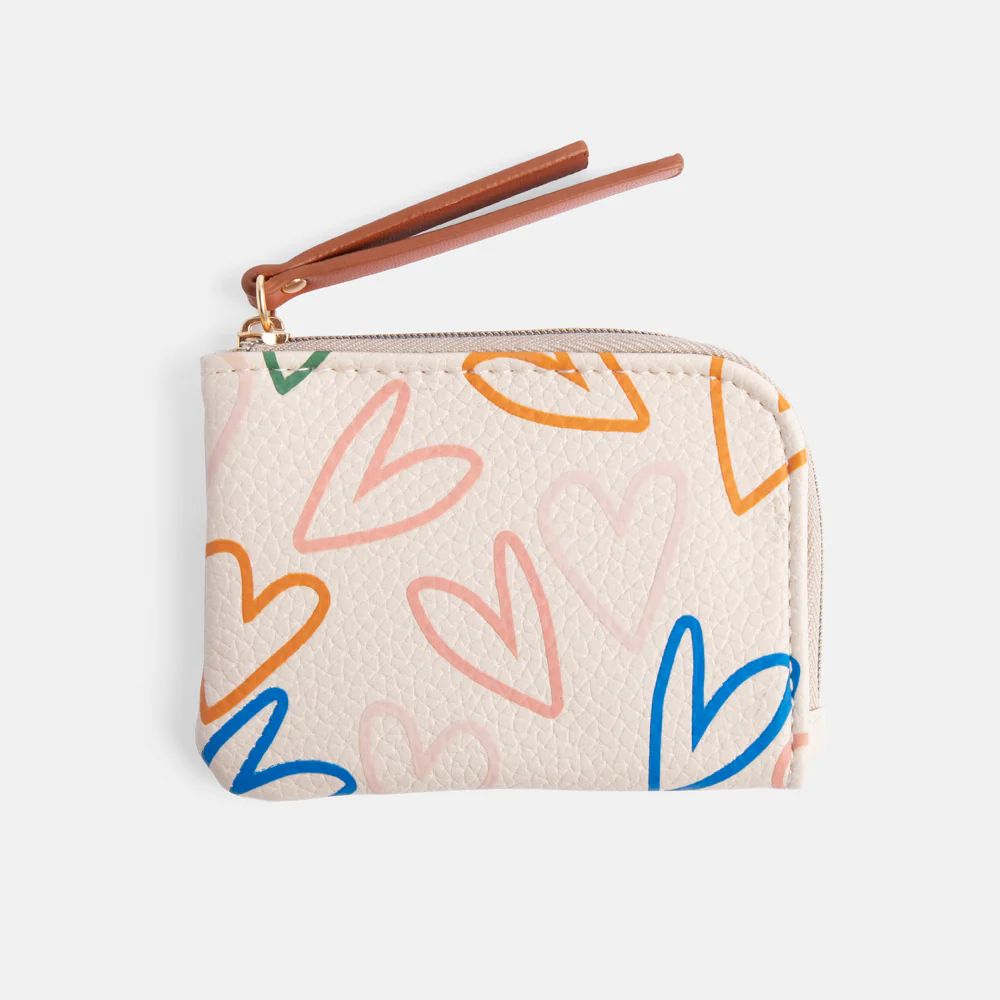 Purse, type: Multi Outline Hearts