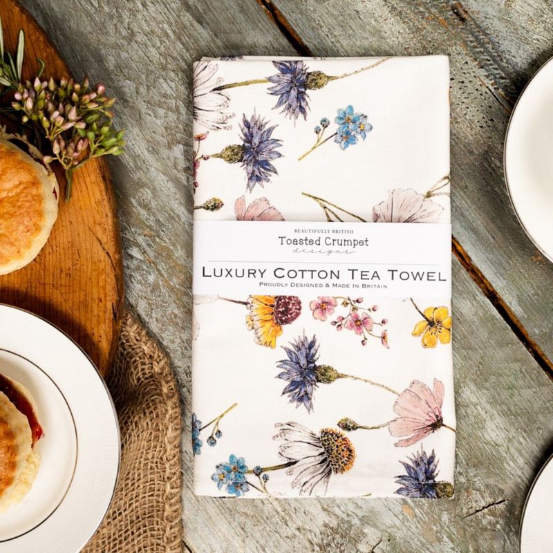 Toasted Crumpet Tea Towels