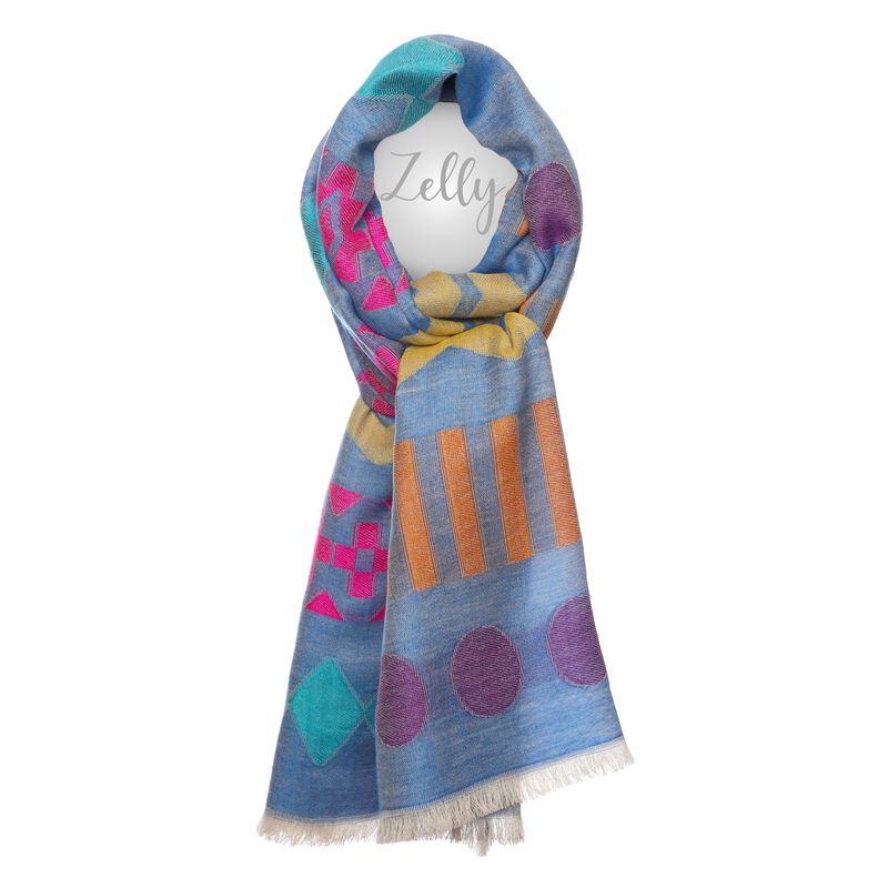 Hand Finished Cotton Scarf