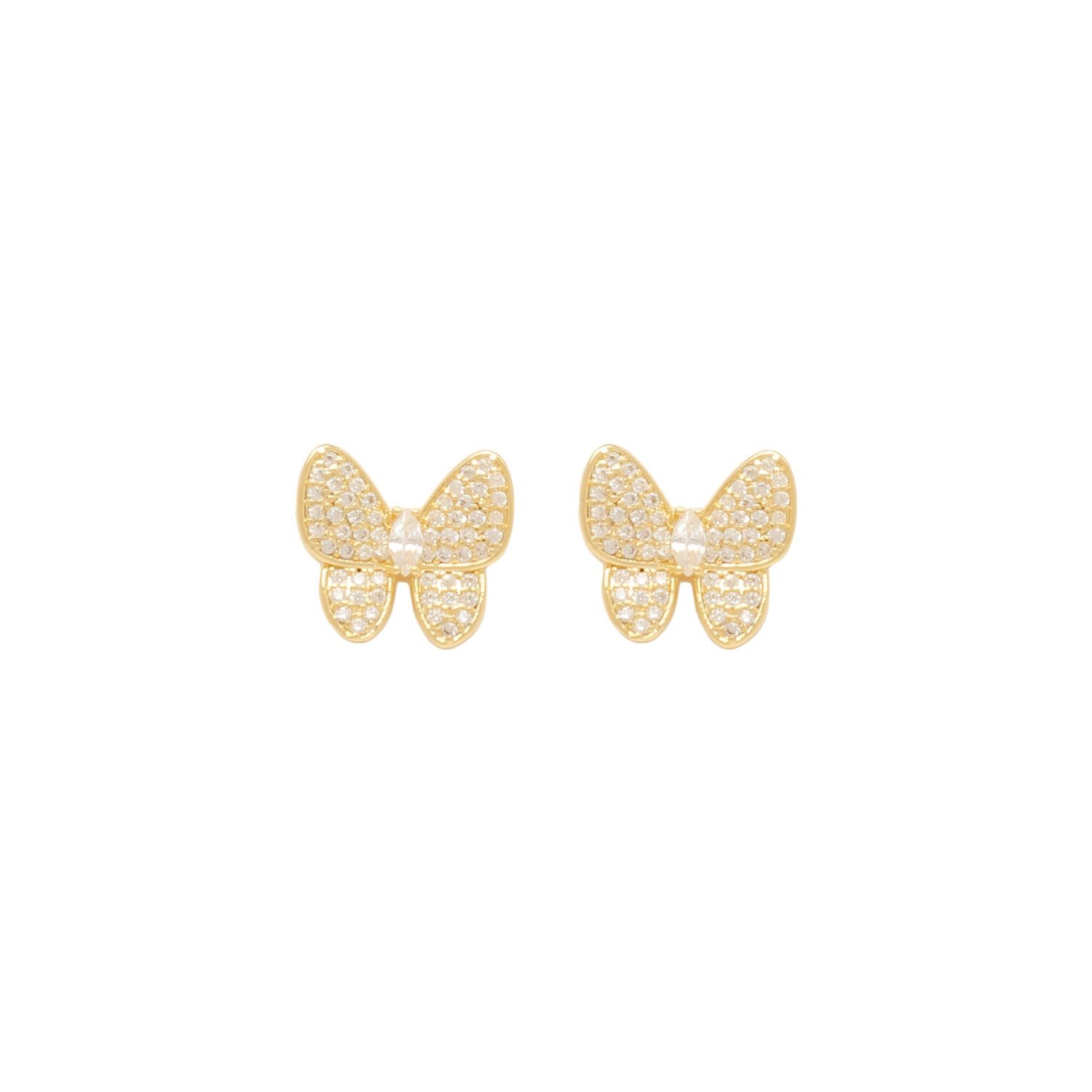 Constellation Collection Earrings, type: Butterfly Studs Inaya Gold