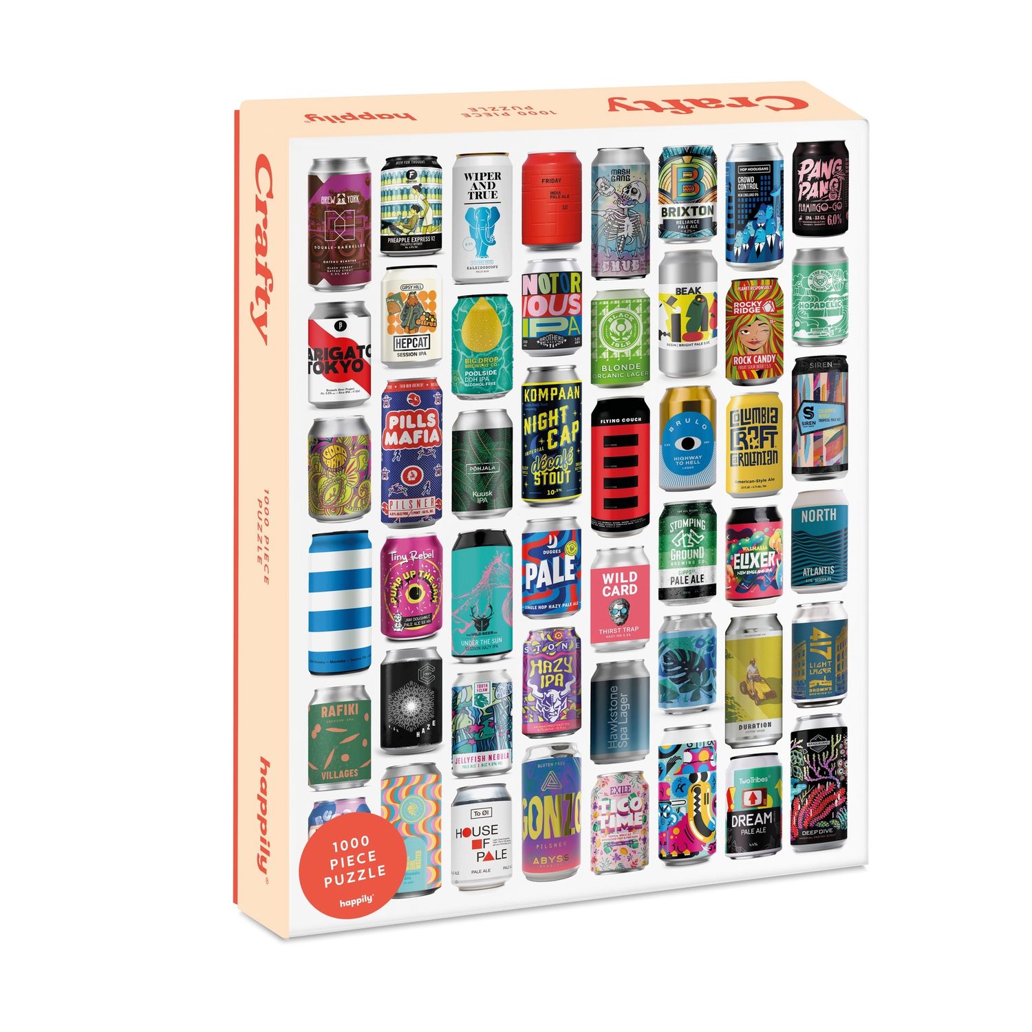 Happily 1000 Piece Jigsaw Puzzles, type: Crafty