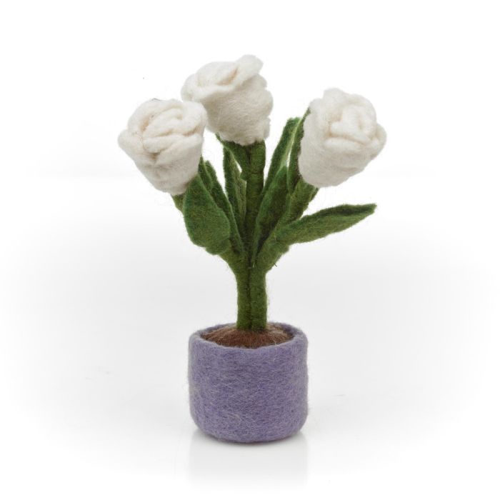 Felt Spring Tulips