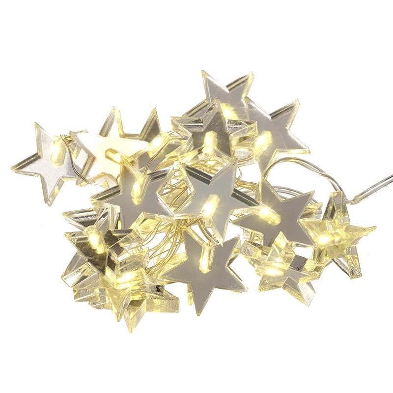Long Light Up Stars Garland