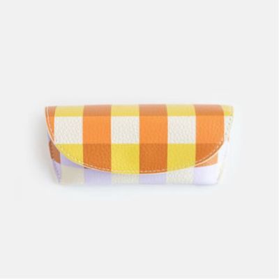 Multi Check Flap Glasses Case