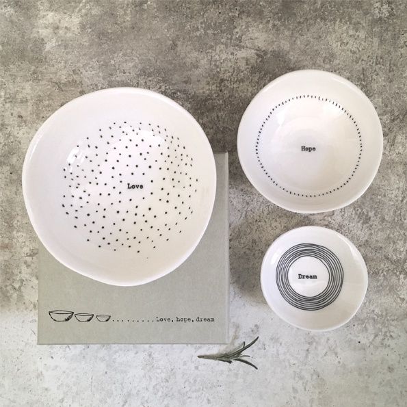 Bowl trio