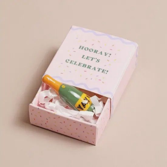 Tiny Matchbox Ceramic Tokens