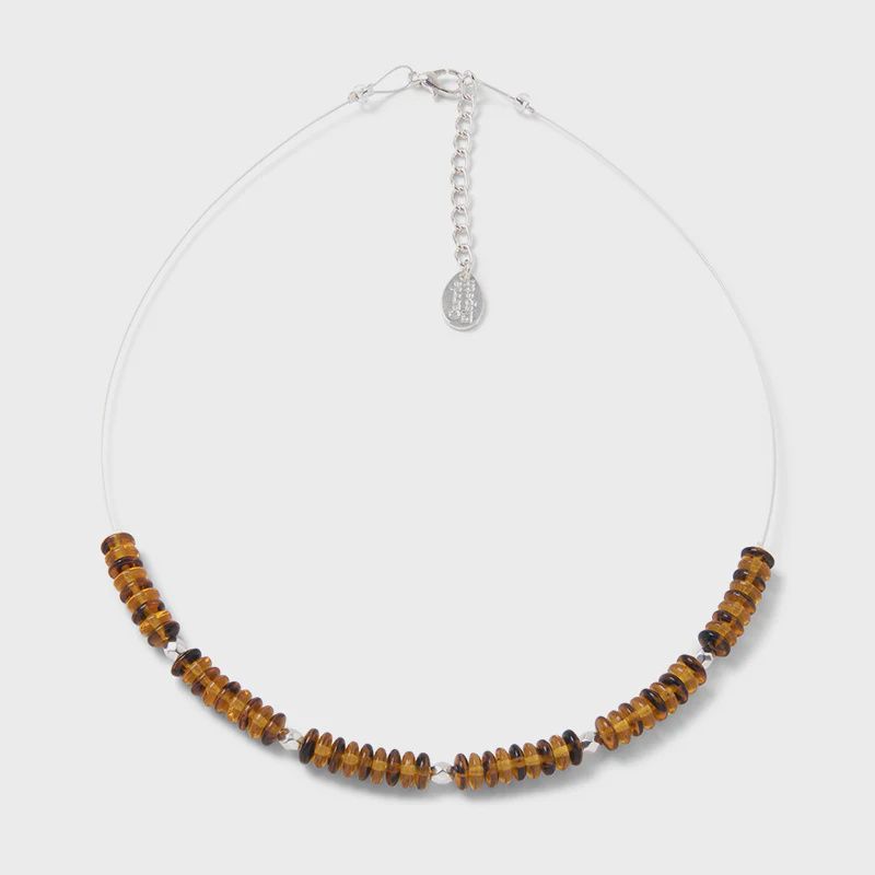 Amber Celestial Discs Jewellery