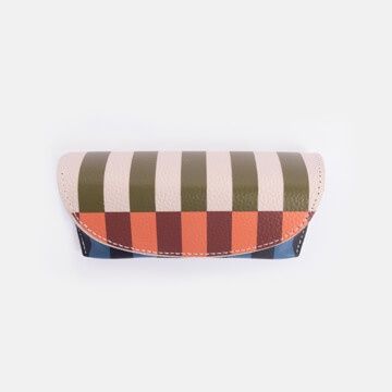 Multi Stripe Glasses Case