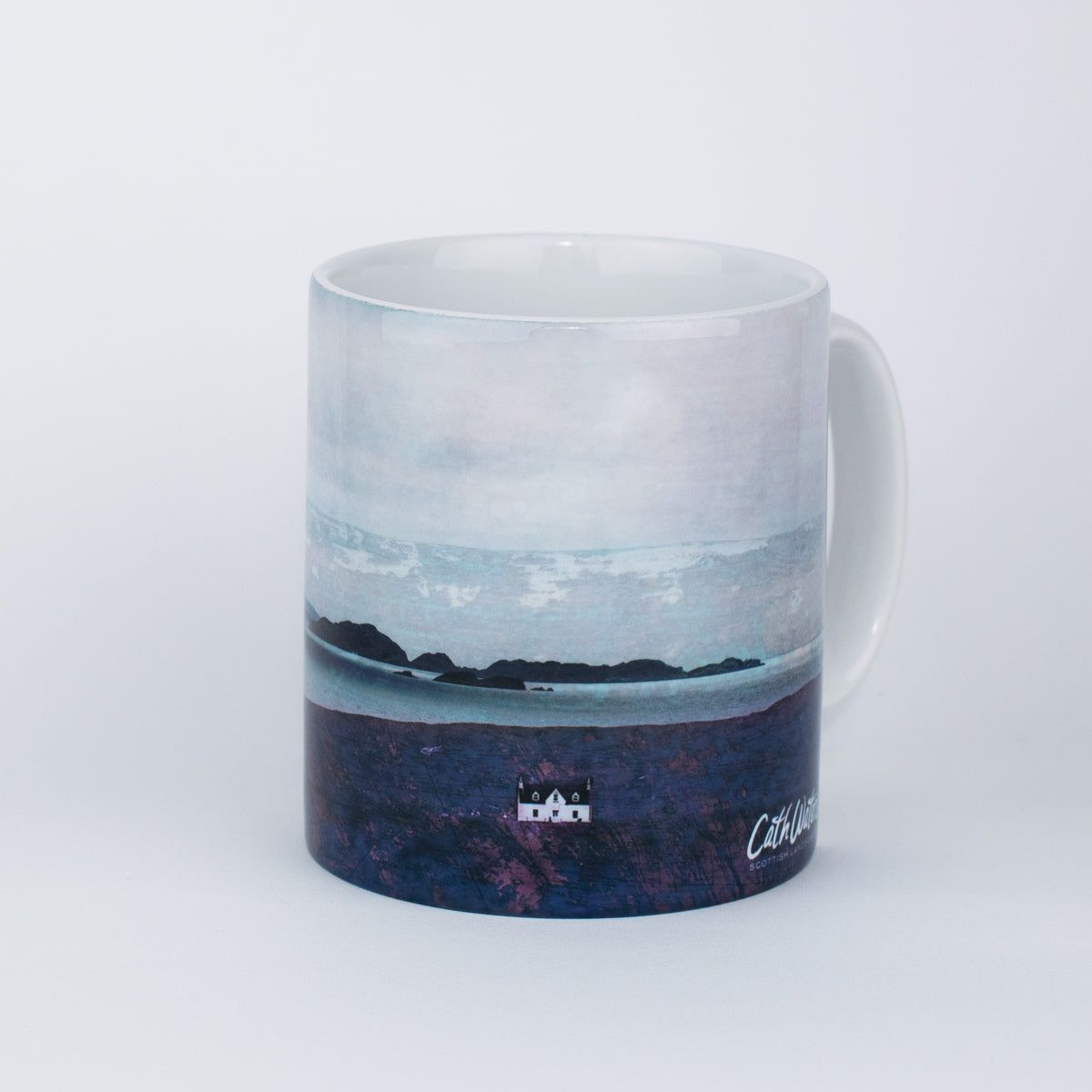 Cath Waters Mug, Style: The Summer Isles from Achiltibuie