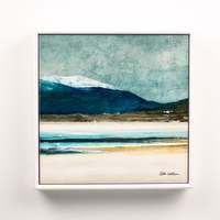 Winter Luskentyre Isle Of Harris Framed 6” Ceramic Tile
