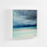 Wood Framed 6'' Ceramic Tile, type: Skye and Raasay from Applecross